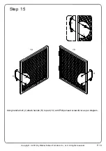 Предварительный просмотр 19 страницы Walker Edison BU48SOI Assembly Instructions Manual