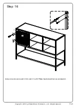 Предварительный просмотр 20 страницы Walker Edison BU48SOI Assembly Instructions Manual