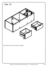 Предварительный просмотр 25 страницы Walker Edison BU52AST2D Assembly Instructions Manual