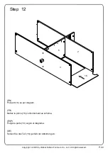 Preview for 22 page of Walker Edison BU52CON Assembly Instructions Manual