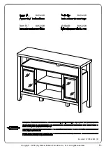 Preview for 1 page of Walker Edison BU52JOR Assembly Instructions Manual