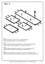 Preview for 11 page of Walker Edison BU52JOR Assembly Instructions Manual