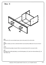 Preview for 17 page of Walker Edison BU52JOR Assembly Instructions Manual