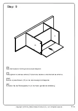 Preview for 18 page of Walker Edison BU52JOR Assembly Instructions Manual