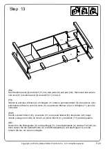 Preview for 22 page of Walker Edison BU52JOR Assembly Instructions Manual