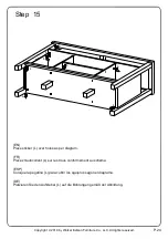 Preview for 24 page of Walker Edison BU52JOR Assembly Instructions Manual