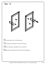 Preview for 28 page of Walker Edison BU52JOR Assembly Instructions Manual