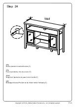 Preview for 33 page of Walker Edison BU52JOR Assembly Instructions Manual