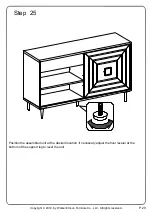 Preview for 29 page of Walker Edison BU52SERSD Assembly Instructions Manual