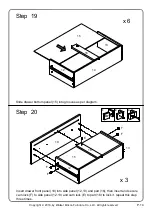 Предварительный просмотр 14 страницы Walker Edison BU52SV6D Assembly Instructions Manual