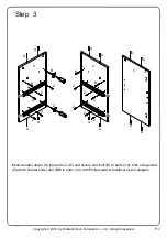 Предварительный просмотр 7 страницы Walker Edison BU56KIN2DD Assembly Instructions Manual