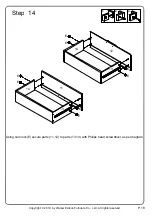 Предварительный просмотр 18 страницы Walker Edison BU56KIN2DD Assembly Instructions Manual