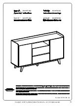 Walker Edison BU58FR2DD Assembly Instructions Manual preview