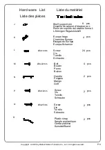 Предварительный просмотр 8 страницы Walker Edison BU58FRAN2D Assembly Instructions Manual