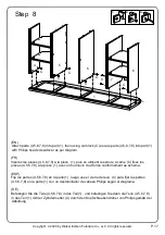 Предварительный просмотр 17 страницы Walker Edison BU58FRAN2D Assembly Instructions Manual