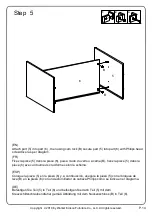 Предварительный просмотр 14 страницы Walker Edison BU58HPBM Assembly Instructions Manual