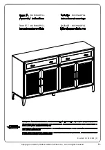 Предварительный просмотр 1 страницы Walker Edison BU58NADFGL Instructions Manual