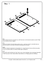 Предварительный просмотр 11 страницы Walker Edison BU58NADFGL Instructions Manual