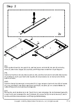 Предварительный просмотр 12 страницы Walker Edison BU58NADFGL Instructions Manual