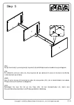 Предварительный просмотр 15 страницы Walker Edison BU58NADFGL Instructions Manual