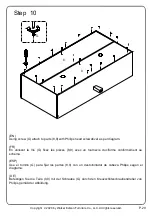 Предварительный просмотр 20 страницы Walker Edison BU58NADFGL Instructions Manual