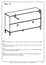 Предварительный просмотр 33 страницы Walker Edison BU58NADFGL Instructions Manual