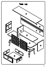 Preview for 3 page of Walker Edison BU58TESSW Assembly Instructions Manual