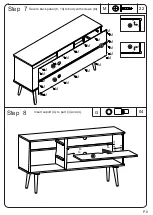 Preview for 8 page of Walker Edison BU58TESSW Assembly Instructions Manual