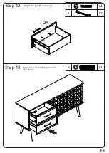 Preview for 11 page of Walker Edison BU58TESSW Assembly Instructions Manual