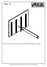 Preview for 12 page of Walker Edison BU59HAV4DR Assembly Instructions Manual