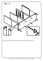 Preview for 14 page of Walker Edison BU59HAV4DR Assembly Instructions Manual