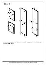 Предварительный просмотр 7 страницы Walker Edison BU60BALWM Assembly Instructions Manual