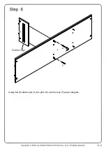 Предварительный просмотр 11 страницы Walker Edison BU60BALWM Assembly Instructions Manual