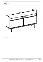 Предварительный просмотр 18 страницы Walker Edison BU60BALWM Assembly Instructions Manual