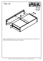 Предварительный просмотр 25 страницы Walker Edison BU60BALWM Assembly Instructions Manual