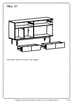 Предварительный просмотр 26 страницы Walker Edison BU60BALWM Assembly Instructions Manual