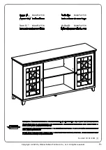 Preview for 1 page of Walker Edison BU60FAYFW Assembly Instructions Manual