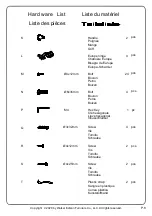 Preview for 8 page of Walker Edison BU60FAYFW Assembly Instructions Manual