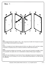 Preview for 10 page of Walker Edison BU60FAYFW Assembly Instructions Manual