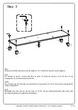 Preview for 12 page of Walker Edison BU60FAYFW Assembly Instructions Manual