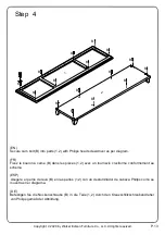 Preview for 13 page of Walker Edison BU60FAYFW Assembly Instructions Manual