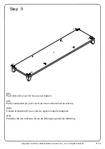 Preview for 14 page of Walker Edison BU60FAYFW Assembly Instructions Manual