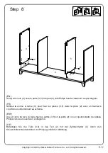 Preview for 17 page of Walker Edison BU60FAYFW Assembly Instructions Manual