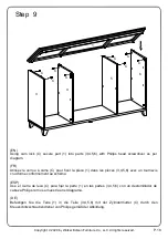 Preview for 18 page of Walker Edison BU60FAYFW Assembly Instructions Manual