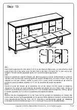 Preview for 22 page of Walker Edison BU60FAYFW Assembly Instructions Manual