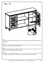 Preview for 25 page of Walker Edison BU60FAYFW Assembly Instructions Manual