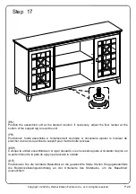 Preview for 26 page of Walker Edison BU60FAYFW Assembly Instructions Manual