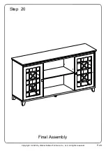 Preview for 29 page of Walker Edison BU60FAYFW Assembly Instructions Manual