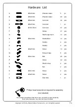 Предварительный просмотр 4 страницы Walker Edison BU60LANFW Assembly Instructions Manual