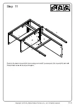 Предварительный просмотр 15 страницы Walker Edison BU60LANFW Assembly Instructions Manual